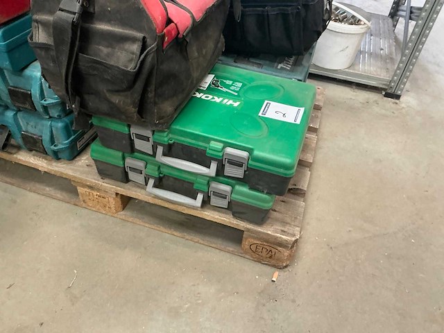 Diverse machine-en gereedschapskoffers (11x) - afbeelding 2 van  4