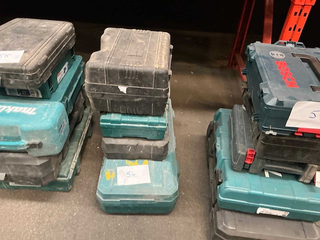 Diverse machinekoffers (4x) - afbeelding 1 van  3