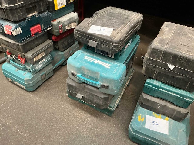 Diverse machinekoffers (6x) - afbeelding 1 van  3