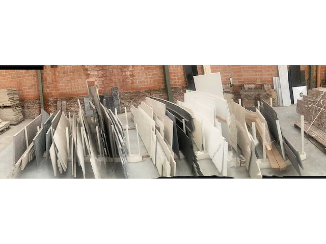 Diverse marmers + rek kunststof - afbeelding 1 van  9