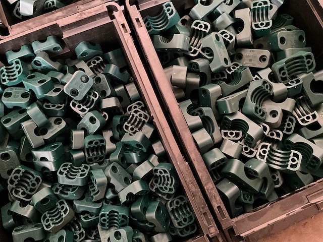 Diverse maten buis- en bevestigingsklem kunststof - afbeelding 6 van  6