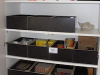 Diverse materialen, moldex mondmaskers en filters, tesa en andere tape, stanley messen en toebehoren, potloden, kleine onderdelen - afbeelding 1 van  6