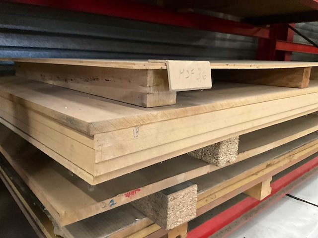 Diverse mdf platen (11x) - afbeelding 2 van  6
