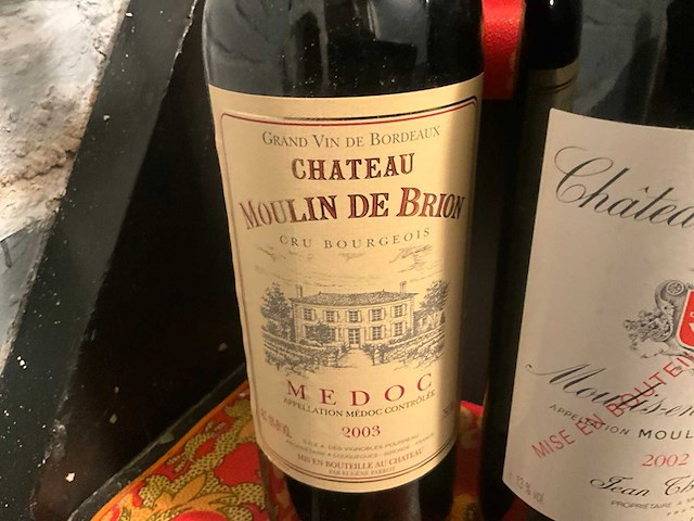Diverse medoc rode wijn (2x) - klassewijnen - afbeelding 2 van  5