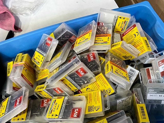 Diverse merken bevestigingsmaterialen (100x) - afbeelding 4 van  7