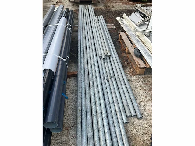 Diverse metalen buizen (16x) - afbeelding 7 van  7