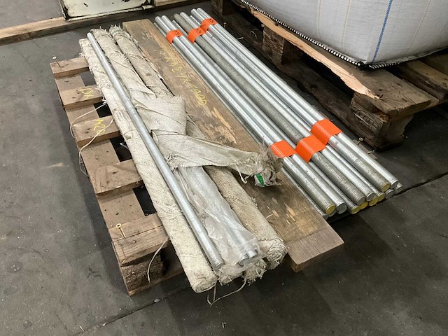 Diverse metalen draadstangen verzinkt pgb (28x) - afbeelding 6 van  8