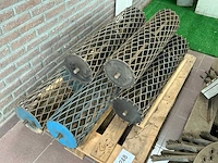 Diverse metalen kruimelrollen (6x) - afbeelding 1 van  2