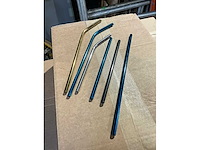 Diverse metalen rietjes (7000x) - afbeelding 2 van  7
