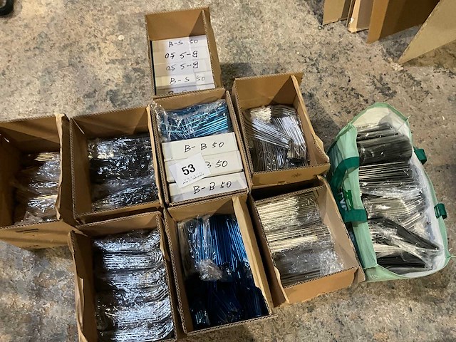 Diverse metalen rietjes (7000x) - afbeelding 7 van  7