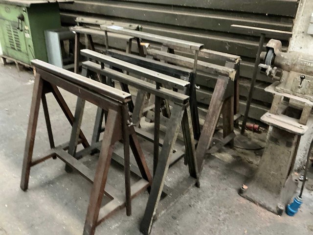 Diverse metalen schragen (6x) - afbeelding 3 van  3