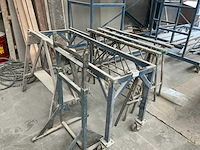 Diverse metalen schragen (6x) - afbeelding 1 van  3