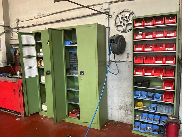 Diverse metalen werkplaatskasten (3x) - afbeelding 1 van  3