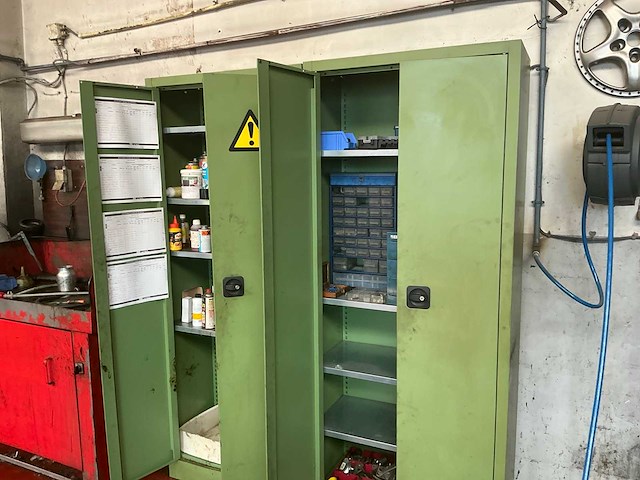 Diverse metalen werkplaatskasten (3x) - afbeelding 3 van  3