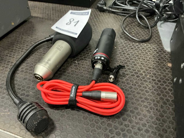 Diverse microfoons (3x) - afbeelding 2 van  3