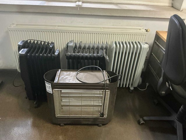 Diverse mobiele elektrische verwarmingen (6x) - afbeelding 1 van  4