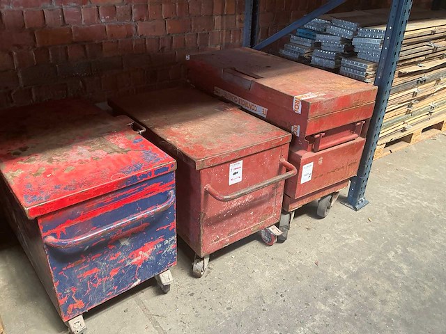 Diverse mobiele materiaalkoffers (3x) - afbeelding 4 van  4