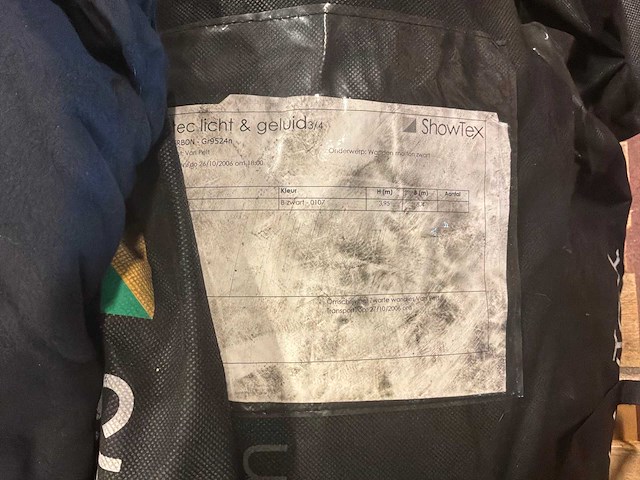 Diverse molton 3,95m hoog - afbeelding 2 van  4