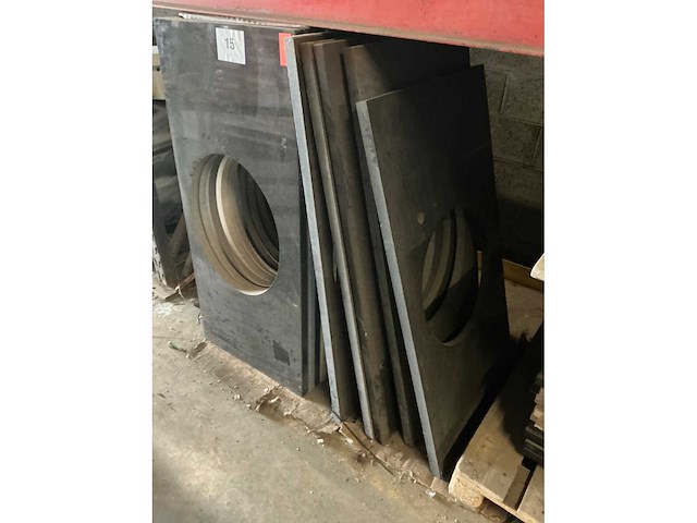 Diverse natuurstenen wastafeltabletten (33x) - afbeelding 3 van  4