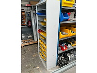 Diverse opbergrekken met inhoud diversen (4x) en opbergkasten (2x) - afbeelding 32 van  34