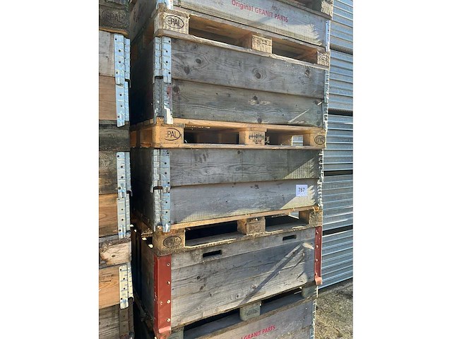 Diverse palletringboxen/bakken (6x) - afbeelding 4 van  7