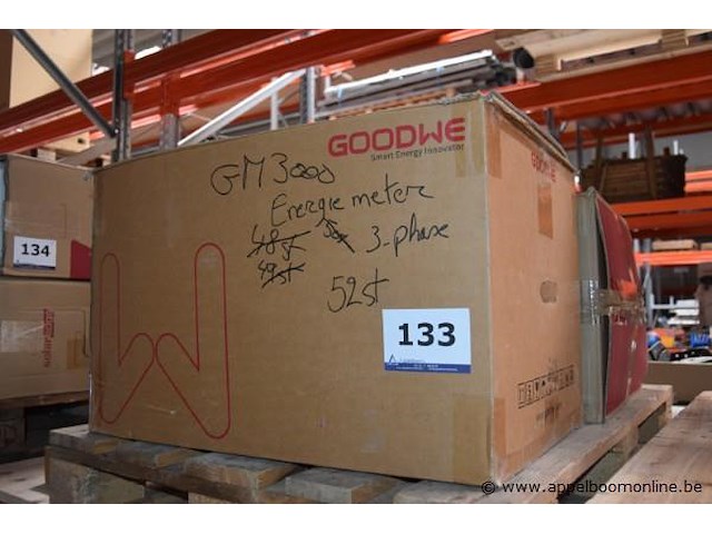 Diverse partij energiemeters, goodwe, gm3000, 3-phase, werking niet gekend - afbeelding 1 van  2