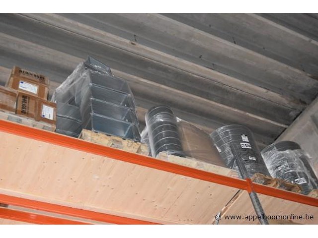 Diverse partij ventilatiemateriaal, wo. vierkante en ronde kanalen - afbeelding 3 van  5