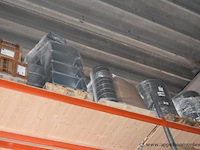 Diverse partij ventilatiemateriaal, wo. vierkante en ronde kanalen - afbeelding 3 van  5