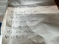 Diverse performance voedingssupplementen (912x) - afbeelding 4 van  15