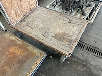 Diverse plateaukarren (2x) - afbeelding 3 van  4