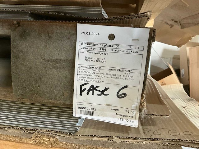 Diverse plexi platen stacbond - afbeelding 2 van  12