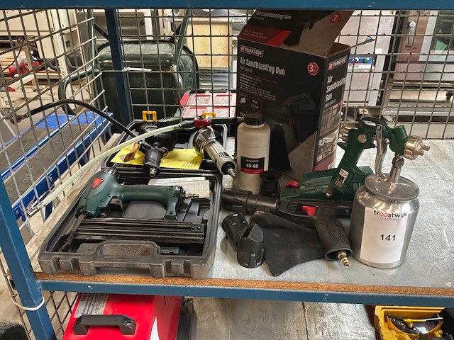 Diverse pneumatisch handgereedschap (6x) - afbeelding 1 van  9