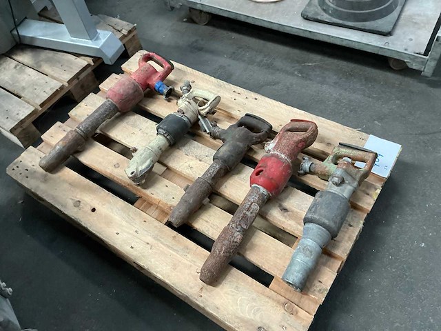 Diverse pneumatische breekhamers (5x) - afbeelding 2 van  7