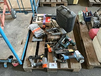 Diverse pneumatische tackers (12x)