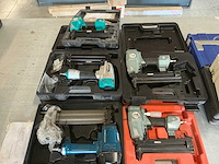 Diverse pneumatische tackers (5x) - afbeelding 1 van  6