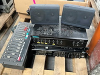 Diverse pro audio-apparatuur