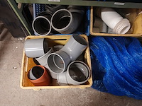 Diverse pvc koppelstukken + rek - afbeelding 8 van  12