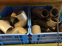 Diverse pvc koppelstukken + rek - afbeelding 9 van  12