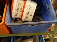 Diverse pvc koppelstukken + rek - afbeelding 12 van  12