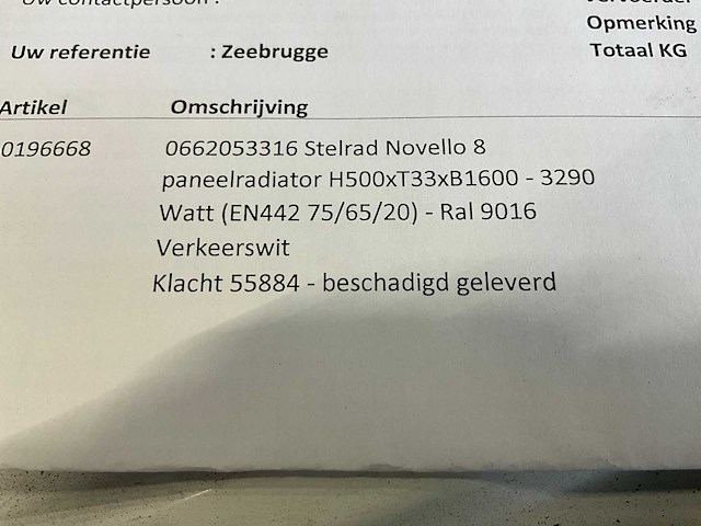 Diverse radiatoren (4x) - afbeelding 9 van  10