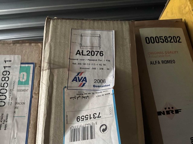 Diverse radiatoren voor alfa romeo (4x) - afbeelding 3 van  4