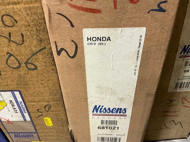 Diverse radiatoren voor honda (7x) - afbeelding 2 van  7