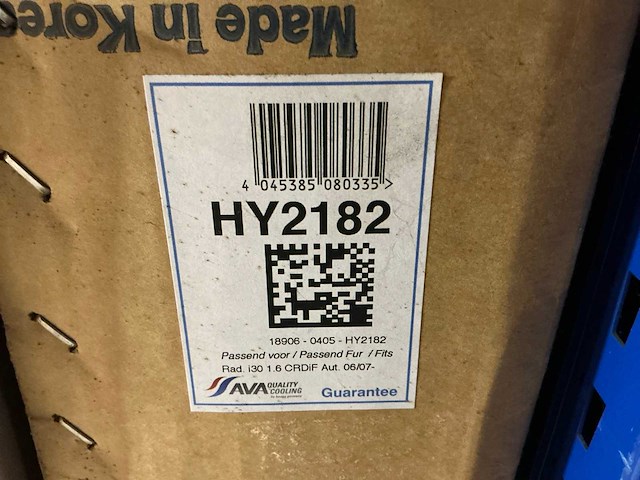 Diverse radiatoren voor hyundai (5x) - afbeelding 2 van  6