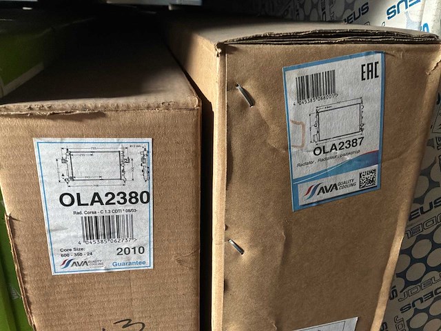 Diverse radiatoren voor opel (13x) - afbeelding 6 van  7