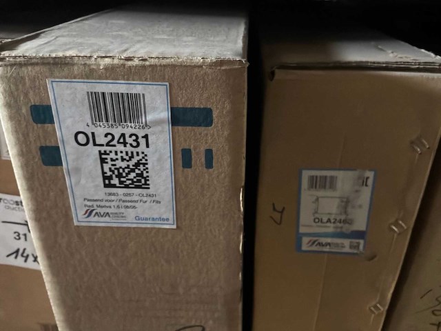 Diverse radiatoren voor opel (14x) - afbeelding 8 van  9