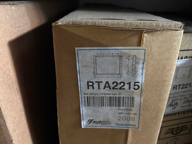 Diverse radiatoren voor renault (13x) - afbeelding 2 van  11