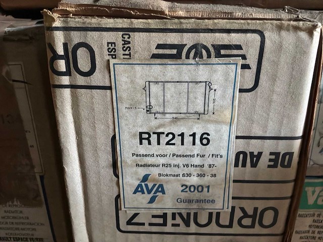 Diverse radiatoren voor renault (15x) - afbeelding 7 van  12