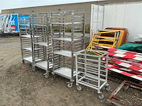 Diverse regaalwagens (4x) - afbeelding 1 van  3