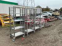 Diverse regaalwagens (4x) - afbeelding 3 van  3