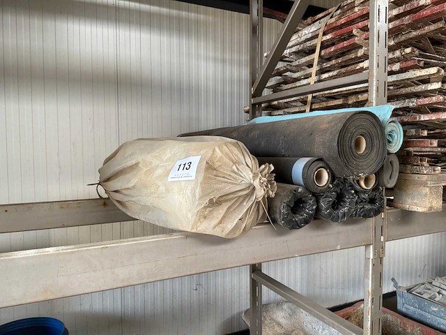 Diverse rollen bouwfolie en -doek - afbeelding 1 van  3